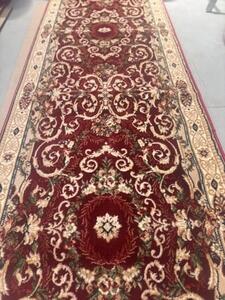 Traversa Covor, Lotos 15002, Grena, Latime 100 cm, Diverse Lungimi