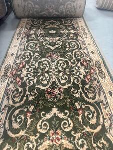 Traversa Covor, Lotos 15002, Verde, Latime 80 cm, Diverse Lungimi