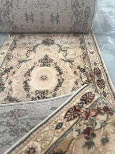 Traversa Covor, Lotos 15002, Bej Crem, Latime 100 cm, Diverse Lungimi