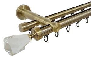 Galerie dubla crystal cone dubla 25/19 TEAVA PROFIL AUR ANTIC
