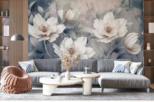 Tapet flori mari Deceiving Flowers