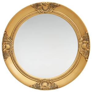 Oglindă de perete în stil baroc, auriu, 50 cm