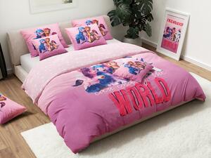 Lenjerie de pat pentru copii MY LITTLE PONY FRIENDSHIP roz