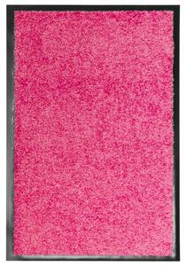Covoraș de ușă lavabil, roz, 40 x 60 cm