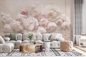 Tapet Bujori Peony Wall