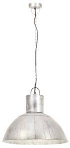 Lampă suspendată, 25 W, argintiu, rotund, 48 cm, E27