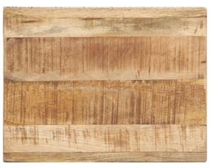 Masă laterală, 40 x 30 x 50 cm, lemn masiv de mango nefinisat