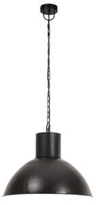 Lampă suspendată, negru, rotund, 48 cm, 25 W, E27