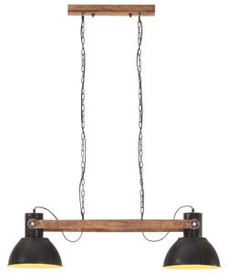 Lampă suspendată industrială, negru, 109 cm, 25 W, E27