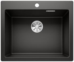 Blanco Pleon 6, chiuveta silgranit 615x510x220 mm, 1 camera, negru, BLA-525953