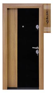 Ușă Metalică cu MDF Arhitect 471 Tanganica PVC Stânga
