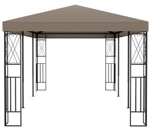 Pavilion, gri taupe, 6 x 3 m, material textil