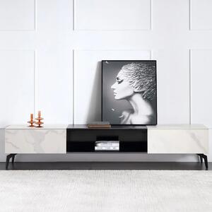 Dulap TV negru în stil art nouveau DEPRIMO 17128