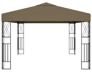 Pavilion, gri taupe, 3 x 4 m, material textil