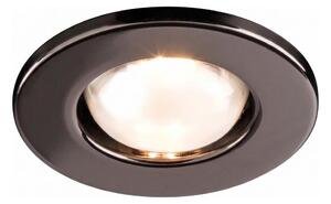 Redo 70217 - Corp de iluminat încastrat FR 1xE14/30W/230V crom negru