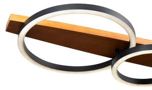 BRILAGI - Lustră LED pe cablu PLANK LED/35W/230V 4000K 30x100 cm lemn