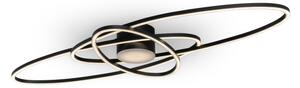 BRILAGI - plafonieră LED dimabilă APOLLO LED/58W/230V 43,2x101,2 cm neagră + telecomandă