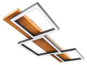 BRILAGI - LED Plafonieră PLANK LED/30W/230V 4000K 34,5x65 cm lemn