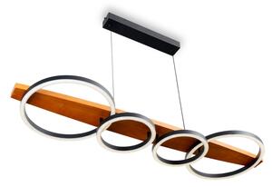 BRILAGI - Lustră LED pe cablu PLANK LED/35W/230V 4000K 30x100 cm lemn