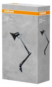 Osram - Lampă de birou cu clemă PANAN 1xE27/11W/230V neagră