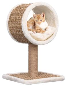 Ansamblu de pisici cu tunel și jucărie, 56 cm, iarbă de mare