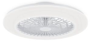 Philips Ventilator de tavan cu LED Amigo, alb, 58 cm, CCT, DC, reglabil, Alb, Camera de zi / sufragerie, Plastic, Modern