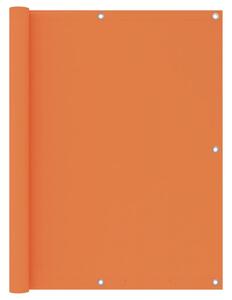 Paravan pentru balcon, portocaliu, 120x300 cm, țesătură Oxford