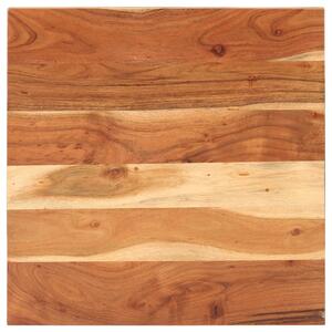 Masă de bistro, pătrat, 60x60x75 cm, lemn masiv acacia