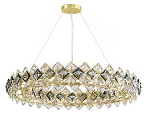 Lampă suspendată din cristal SWE094-CP 60cm Gold