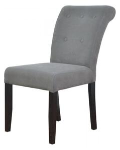 Scaun dining, gri, stofa, aspect clasic, Cambridge
