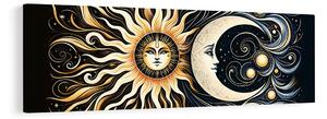 Tablou simbol solar și lunar
