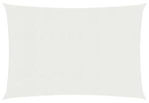 Parasolar, alb, 2x4,5 m, HDPE, 160 g/m²