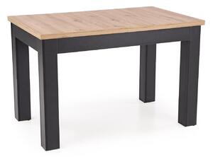 Masă Houston 2165, Stejar artizan, Negru, 79x75x120cm, 43 kg