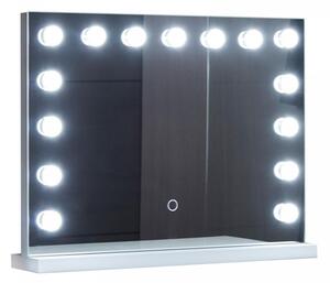 Oglindă LED de baie Aquamarin Hollywood 58 x 43 cm