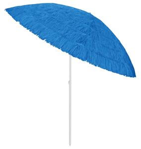 Umbrelă de plajă Hawaii, albastru, 300 cm