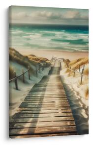 Tablou drum prin dune spre mare