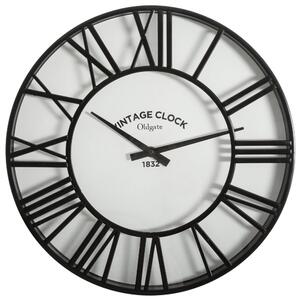 Ceas de perete Atmosphere, Ø 35 cm, negru