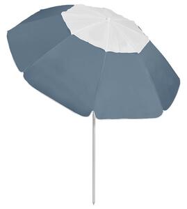 Umbrelă de plajă, albastru, 300 cm