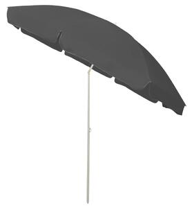 Umbrelă de plajă, antracit, 300 cm