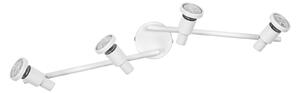 OSRAM Spot de tavan OSRAM, alb, 4 becuri, metal, GU10-LED 927 dimabil, reglabil, Alb, Metal