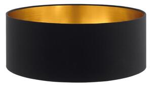 Abajur de rezervă pentru corp de iluminat Eglo 32481 TUNJA E27 d. 30 cm negru/cupru