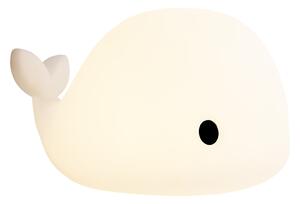 Lampă de masă albă 50 cm, cu LED, variabilă, IP54, reîncărcabilă - Baby Whale