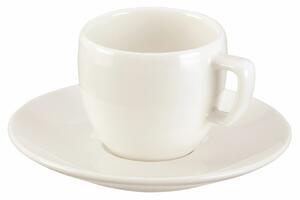 Ceașcă espresso Tescoma Crema cu farfurioară, 80 ml