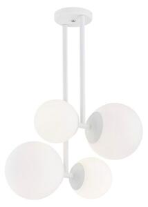Lustră pe tijă ASPEN 4xE27/15W/230V albă Argon 1644