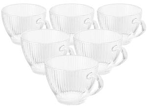 Altom Set de căni de sticlă Selena 390 ml, 6 buc