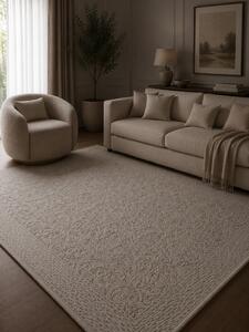 Covor Sufragerie Dormitor, Model Itea 42005 116, Bej 60x110