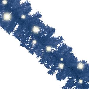 Ghirlandă de Crăciun cu lumini LED, albastru, 5 m