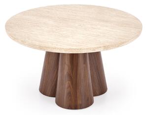 Măsuță de cafea Fima (travertin + nuc). 1155985