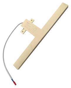 Aplică LED pentru oglindă de baie LED/5W/230V 4000K 30 cm IP44 auriu