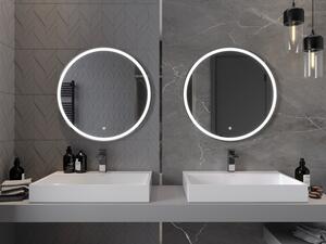 Mexen Gobi oglindă iluminată de baie 70 x 70 cm, LED 6000K, anti aburire - 9801-070-070-611-00